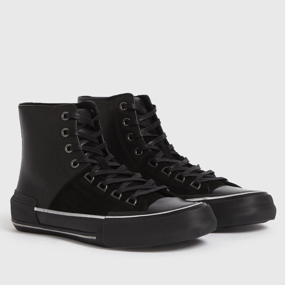 Waylon Suede & Leather High-Top Sneakers